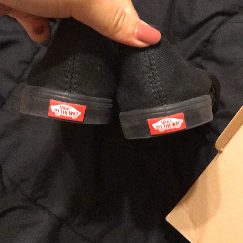 Solid Black Vans!!! - image 4